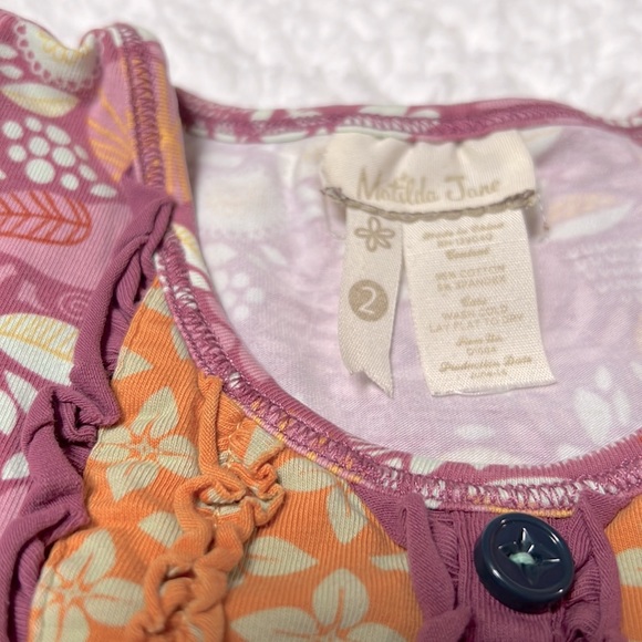 “Birdsong at Dawn” Matilda Jane dress with MJ ruffle leggings | 2 - Picture 8 of 10